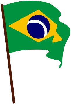 flag of brazil clipart