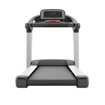 the life fitness tread is shown on a white background