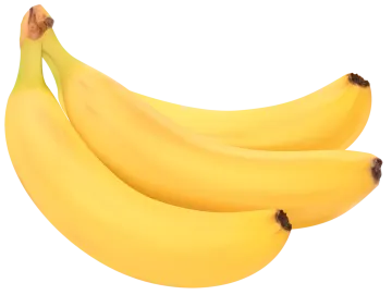 a bunch of bananas on a white background
