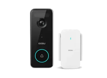 an image of the uos wireless video doorbell