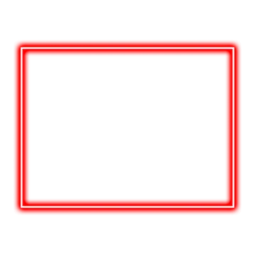 a black square frame on a white background