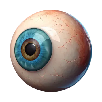 an illustration of a human eye