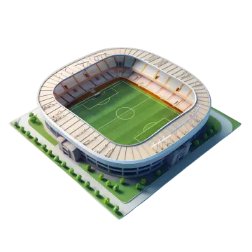an image of a soccer stadium
