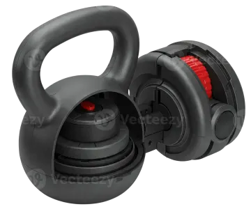 a pair of black kettles on white background