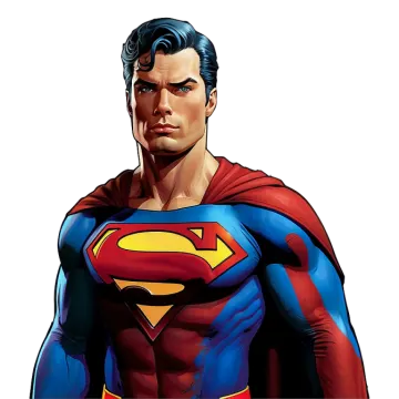 a man in a superman costume
