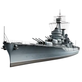 a large gray ship on a white background