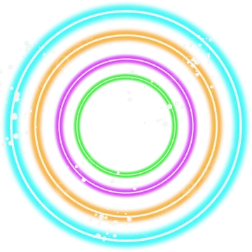 an image of a circle with different colors