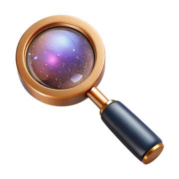 an image of a magni with stars in the background