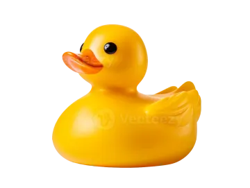 a yellow rubber duck