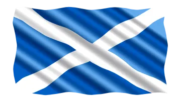 the flag of scotland