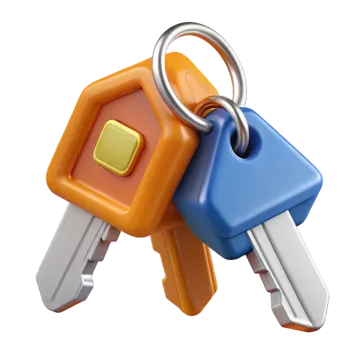 a bunch of keys on top of each other keys