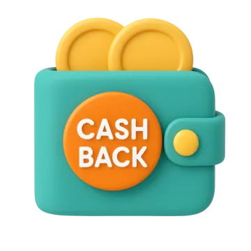 a blue case with coins in it