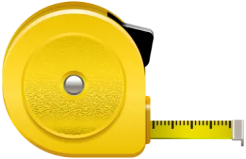 a measuring tape