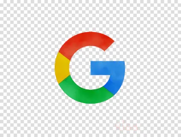 the google logo is shown in red, green and yellow