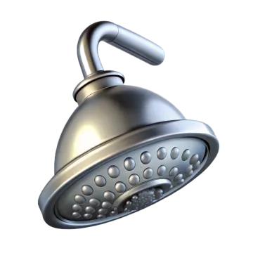 an image of a shower head on a white background