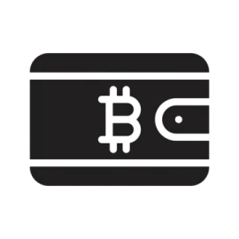 a black and white icon of a credit card