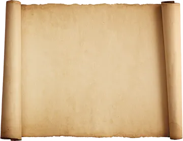 a piece of old paper on a white background