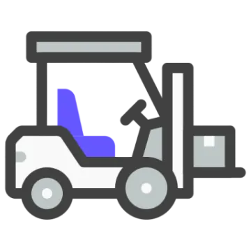an icon of a fork truck