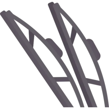 a black and white image of a pair of arrows
