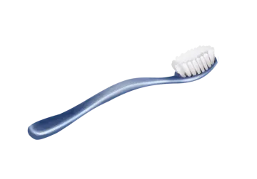 a toothbrush on a white background