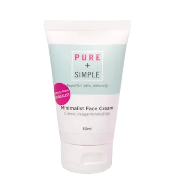 pure simple skincares minimal face cream 50ml