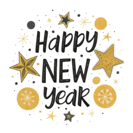 happy new year card