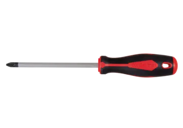 a black and red tool on a white background
