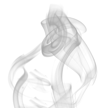 smoke on a white background