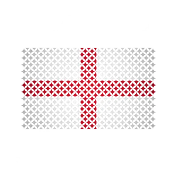 a red cross on a white background