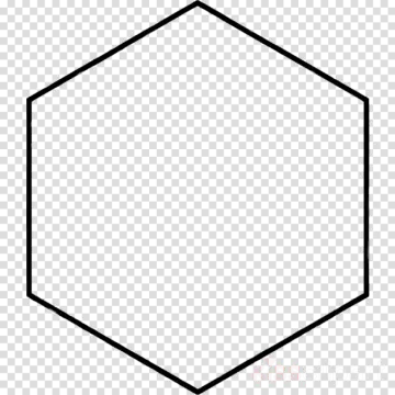 a hexate molecule, with a white background