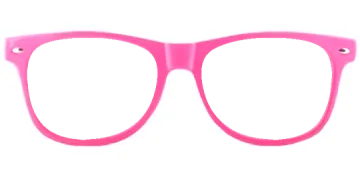 a pair of glasses on a white background