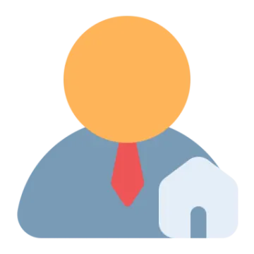 a person with a tie on their neck