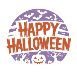 happy halloween logo