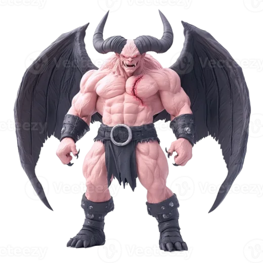 an image of a male figure with wings
