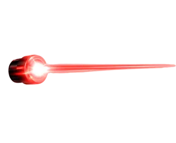 a close up of a metal object on a white background