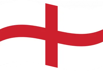 a red cross with a white background