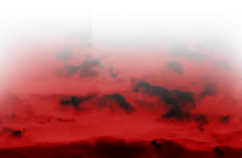 red and black clouds