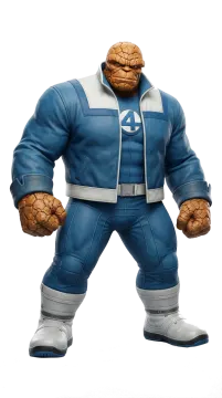 the fantastic thing action figure is shown in this image