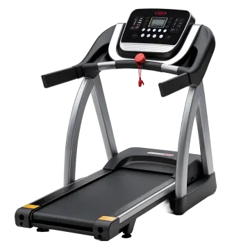 the life fitness tread is shown on a white background