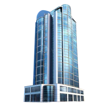 a 3d rendering of a modern building