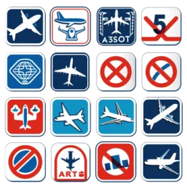 a bunch of different types of signs