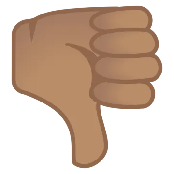a brown fist with one hand raised