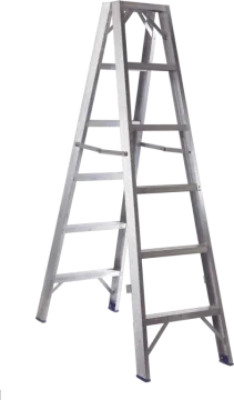 a - frame aluminum step ladder