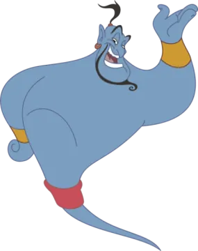 an image of genie from ala the genie