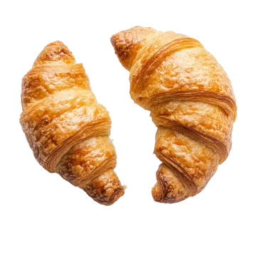 two croises on a white background