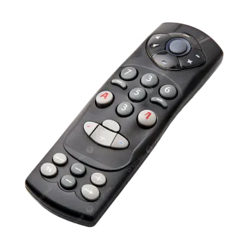 a remote control on a white background