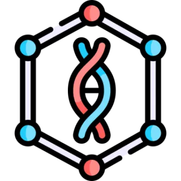 the dna molecule icon