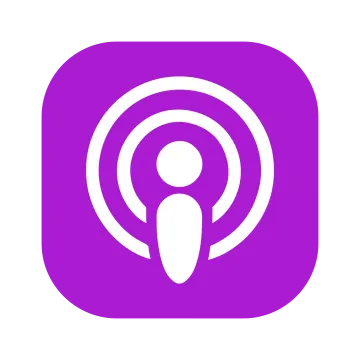 a purple square icon with an image of a person in the center
