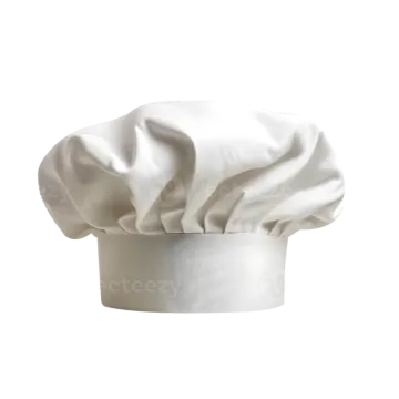 a white chef's hat
