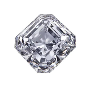 a diamond on a white background